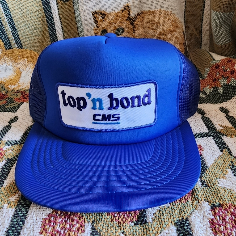 Vintage Top’n Bond CMS Trucker Hat – Pennant Winner K-Brand Korea